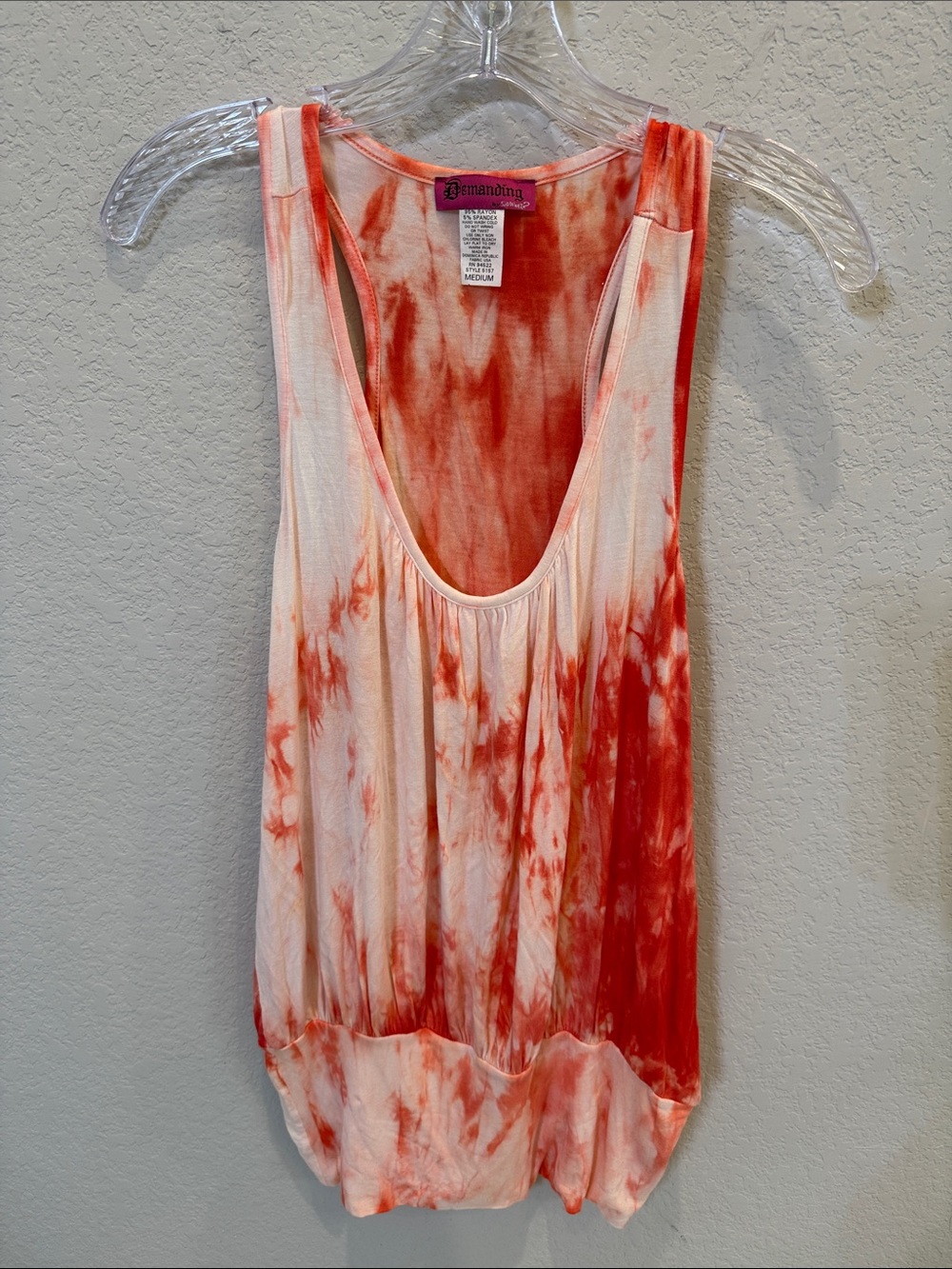 Demanding Tie-Dye Tank Top
